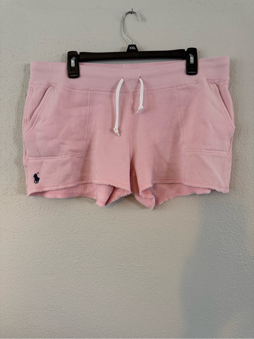 Ralph Lauren Light Pink Terry Lounge Shorts